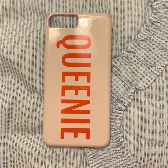 Accessories - iphone pink and red case QUEENIE great condition